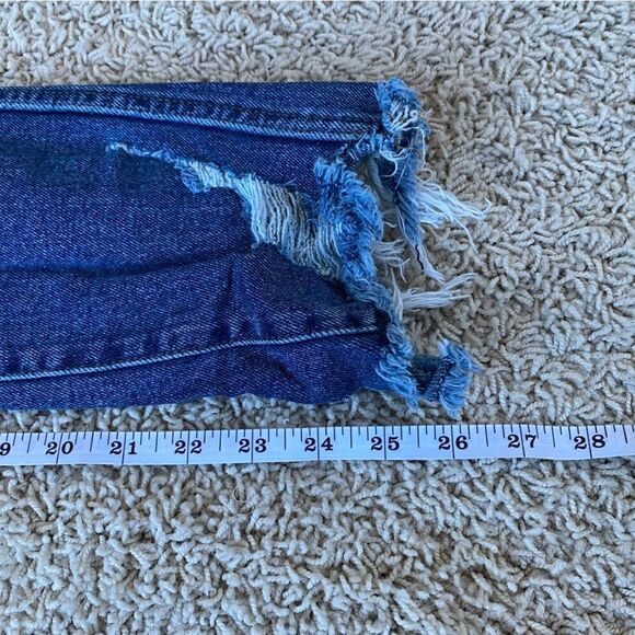 Gap Straight Leg Jeans Distressed size 26 - Picture 5 of 5